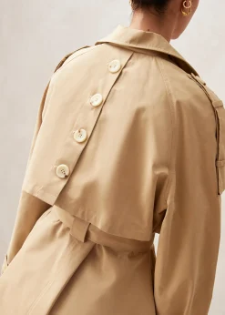 Rain Beige Trench Coat