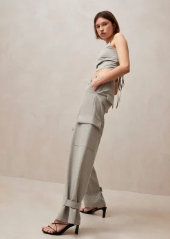Rita Light Gray Pants