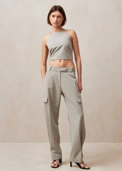 Rita Light Gray Pants