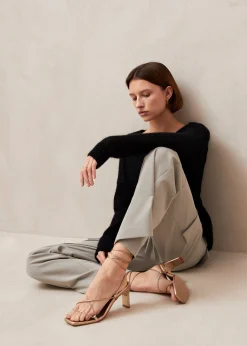 Rita Light Gray Pants