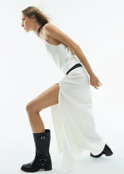Rocky Black Leather Boots