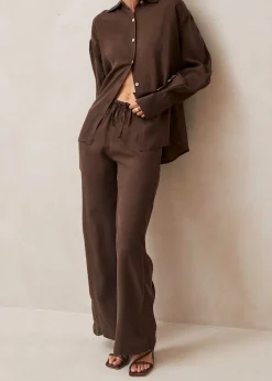Sea Brown Pants