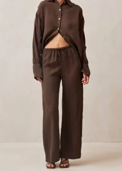Sea Brown Pants