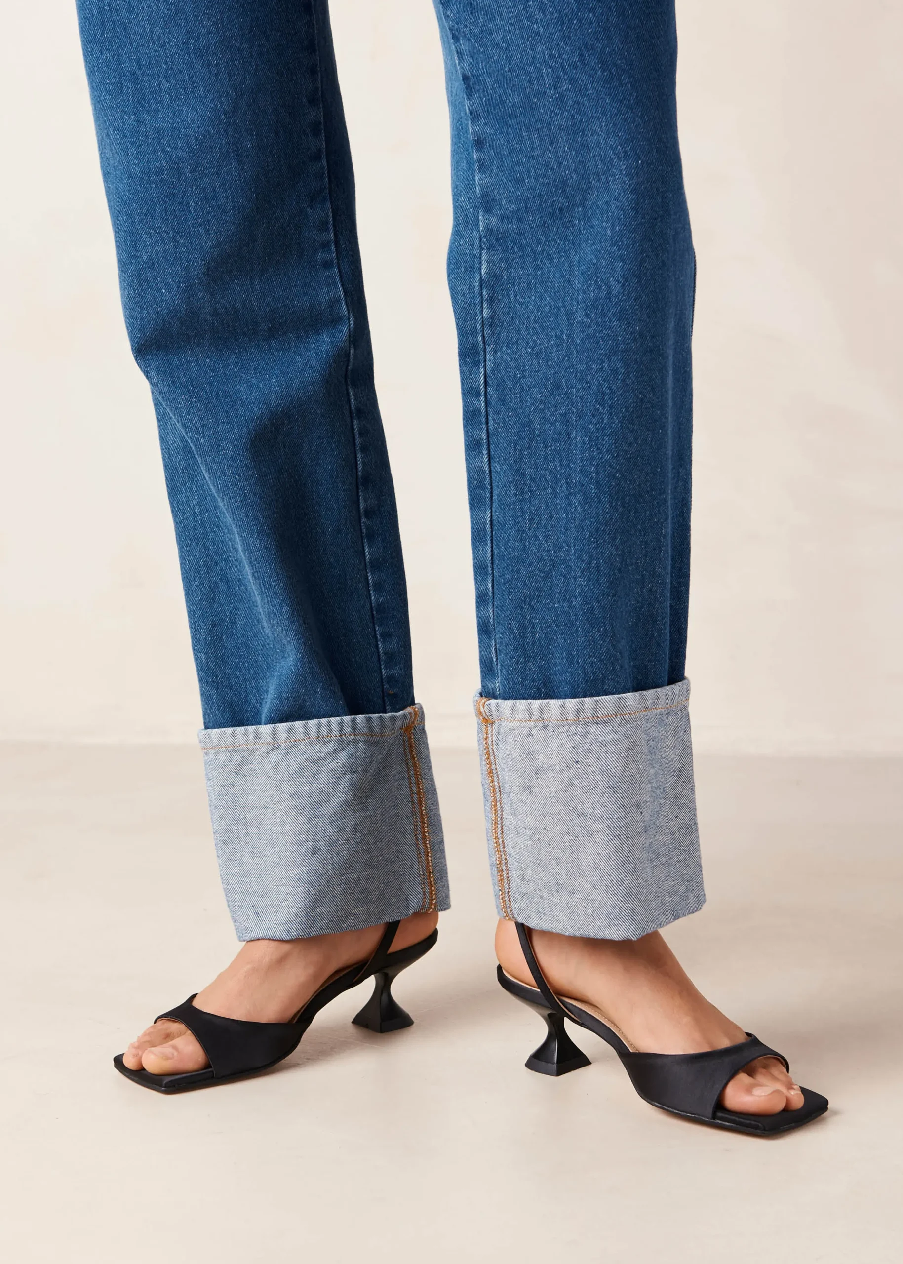 Skye Silky Black Sandals