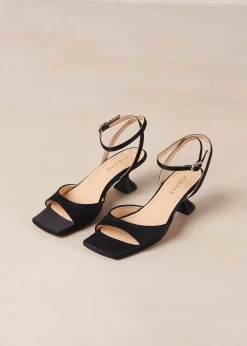 Skye Silky Black Sandals