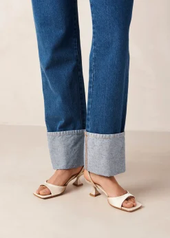 Skye Silky Cream Sandals