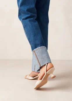 Skye Silky Cream Sandals