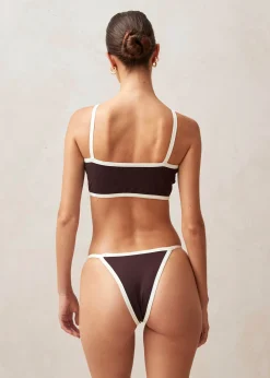 Sol Brown Bikini Top