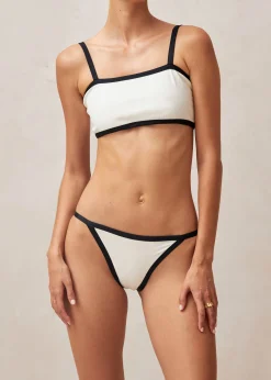 Sol White Bikini Top
