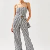 Suzette Stripes Blue And White Trousers