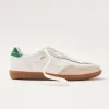 Tb.490 Green Leather Sneakers