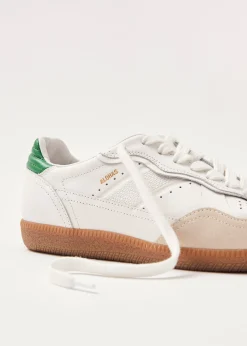 Tb.490 Green Leather Sneakers