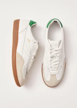 Tb.490 Green Leather Sneakers