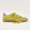 Tb.490 Rife Acid Green Leather Sneakers
