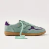 Tb.490 Rife Blue Leather Sneakers