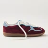 Tb.490 Rife Burgundy Leather Sneakers