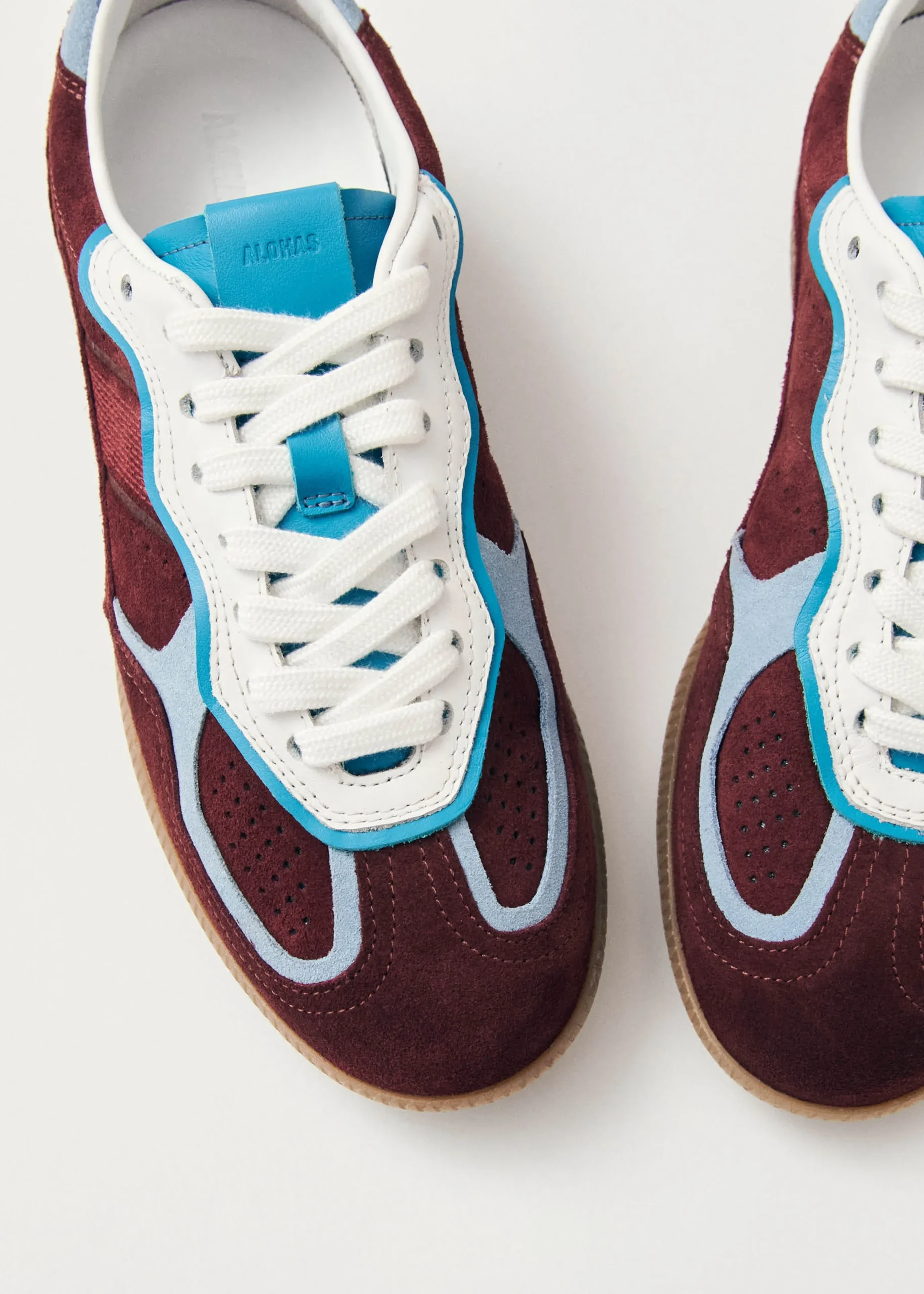 Tb.490 Rife Burgundy Leather Sneakers