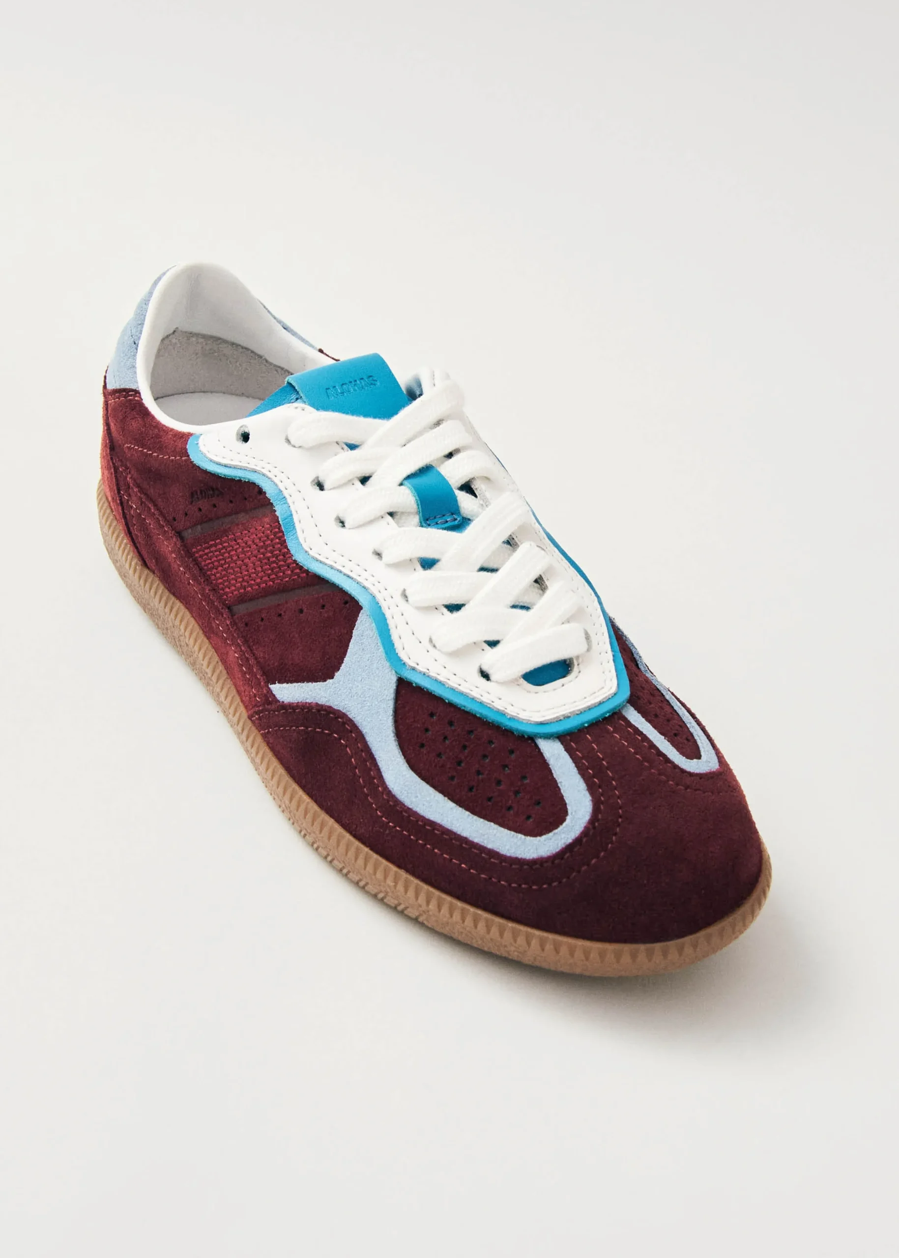Tb.490 Rife Burgundy Leather Sneakers