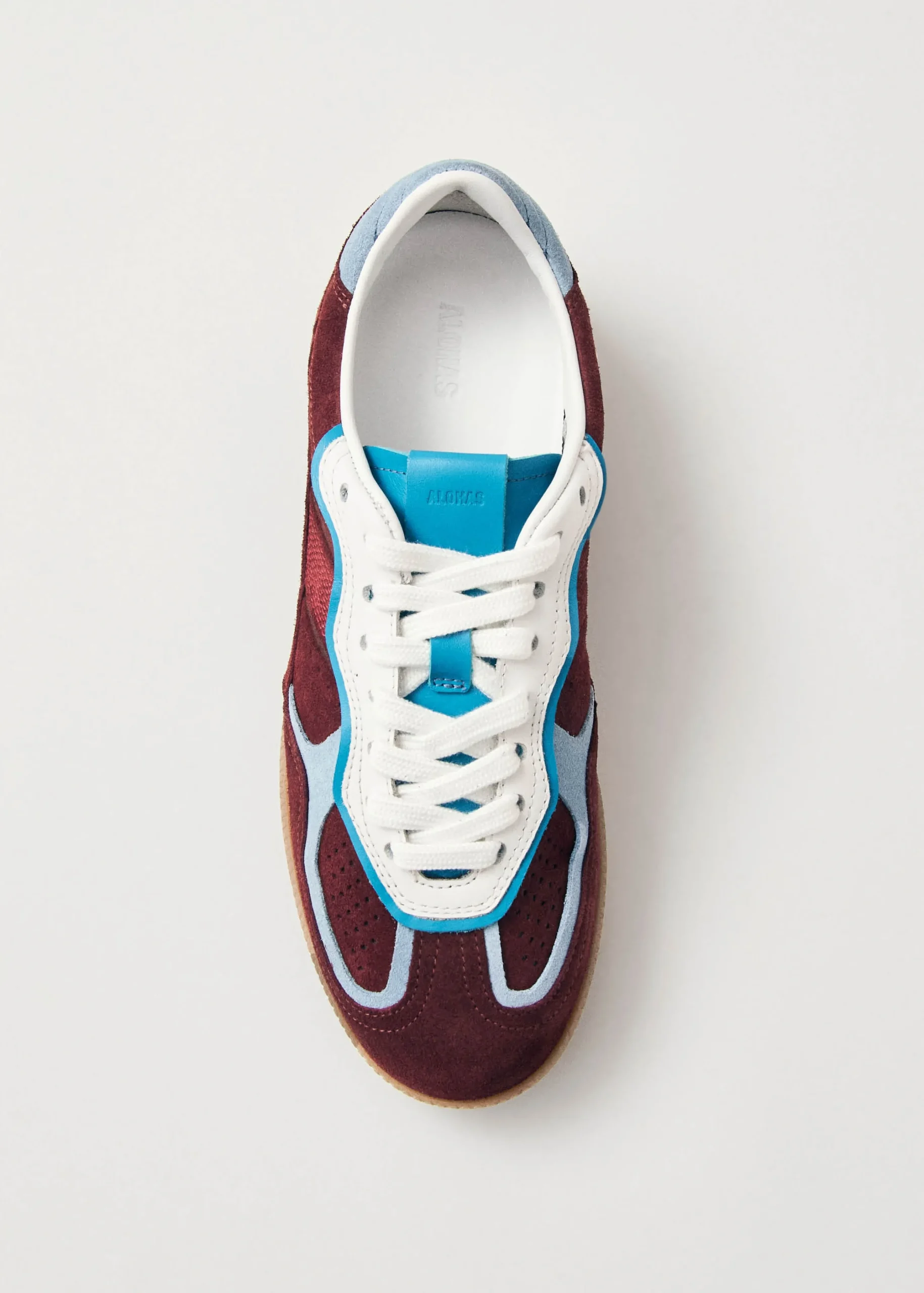 Tb.490 Rife Burgundy Leather Sneakers
