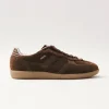 Tb.490 Rife Chocolate Brown Leather Sneakers