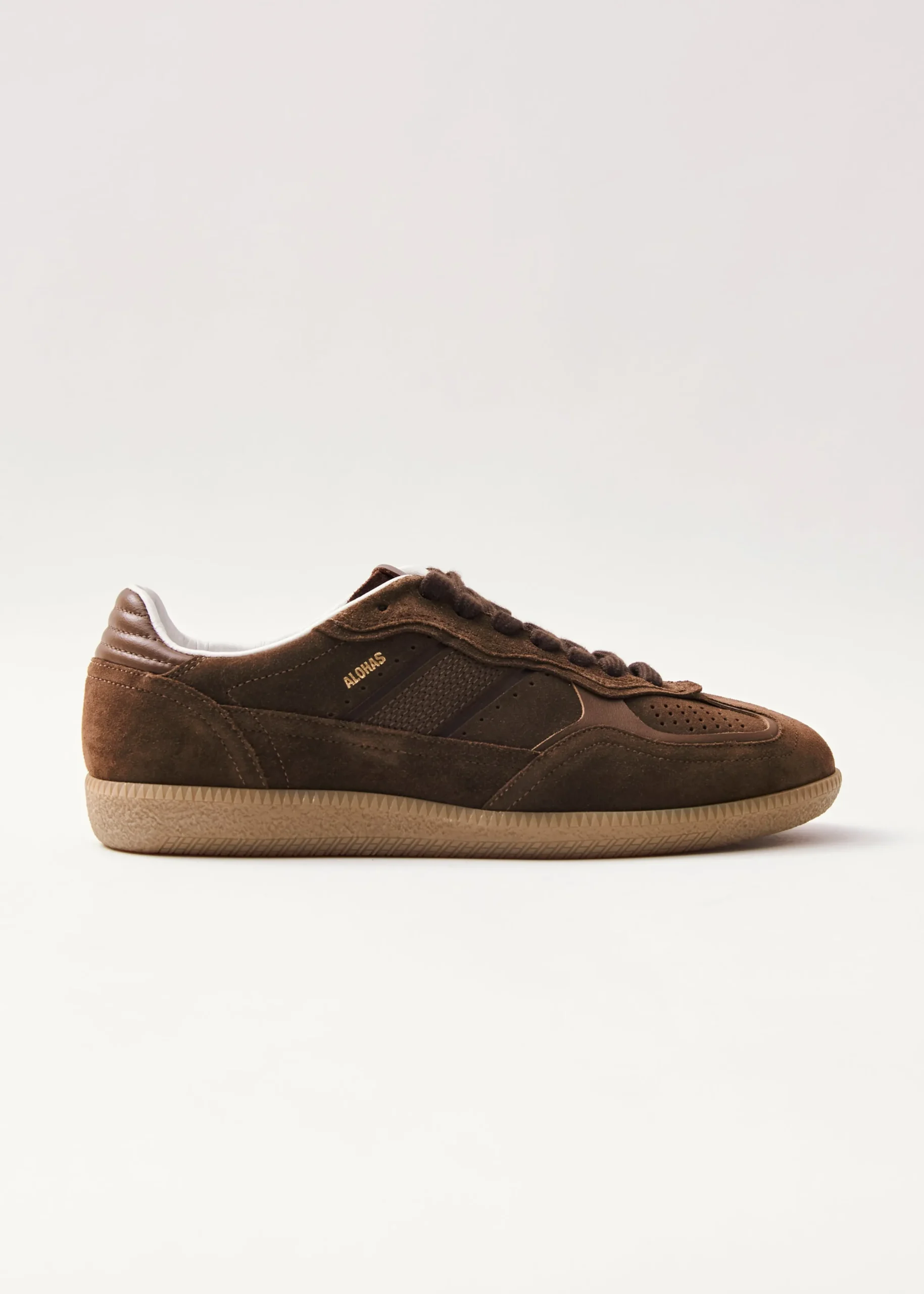 Tb.490 Rife Chocolate Brown Leather Sneakers