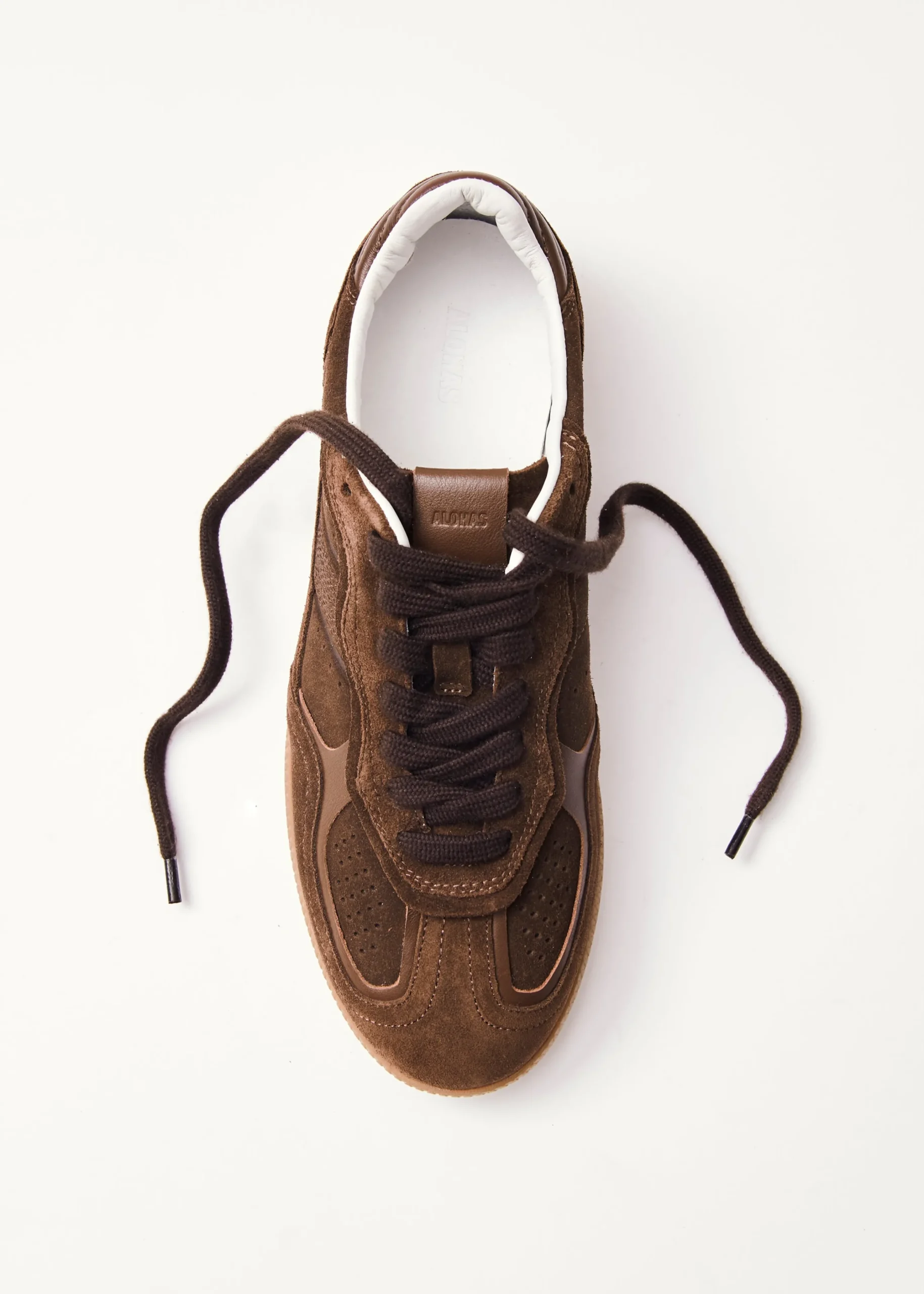 Tb.490 Rife Chocolate Brown Leather Sneakers