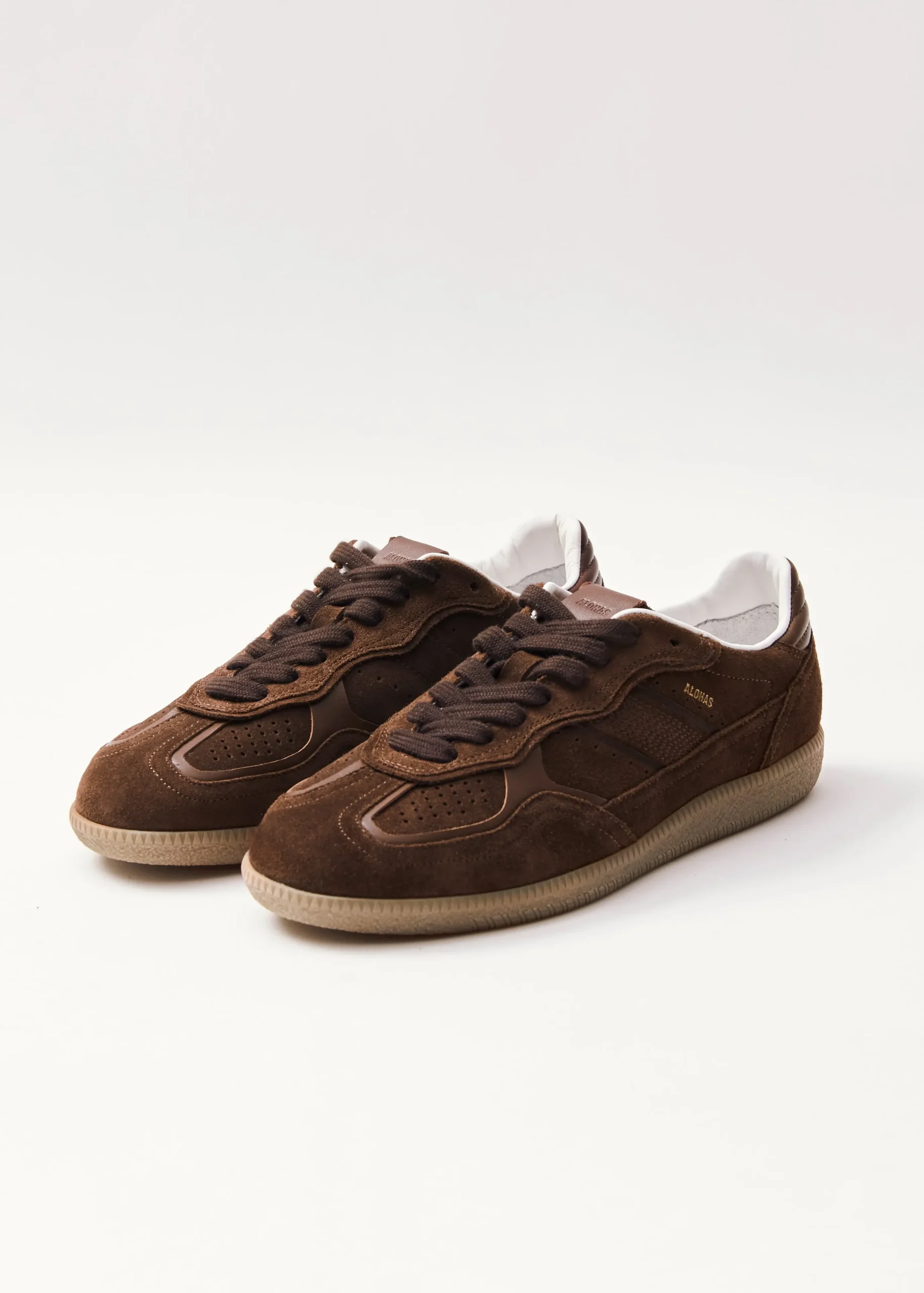 Tb.490 Rife Chocolate Brown Leather Sneakers