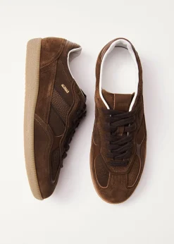 Tb.490 Rife Chocolate Brown Leather Sneakers