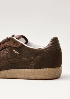Tb.490 Rife Chocolate Brown Leather Sneakers