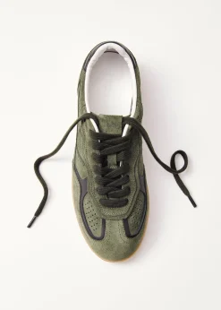 Tb.490 Rife Dusty Olive Leather Sneakers