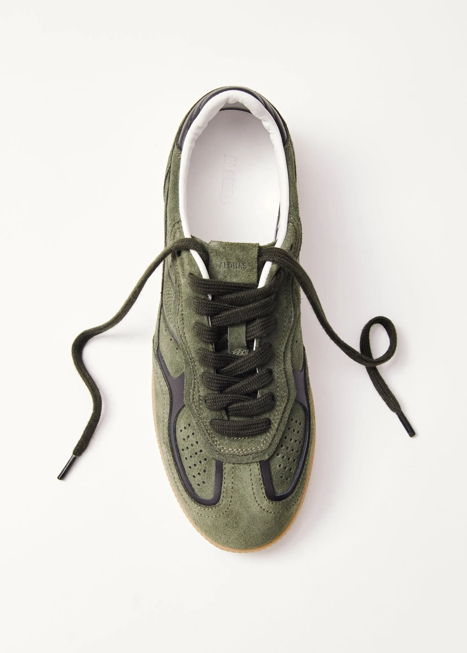 Tb.490 Rife Dusty Olive Leather Sneakers