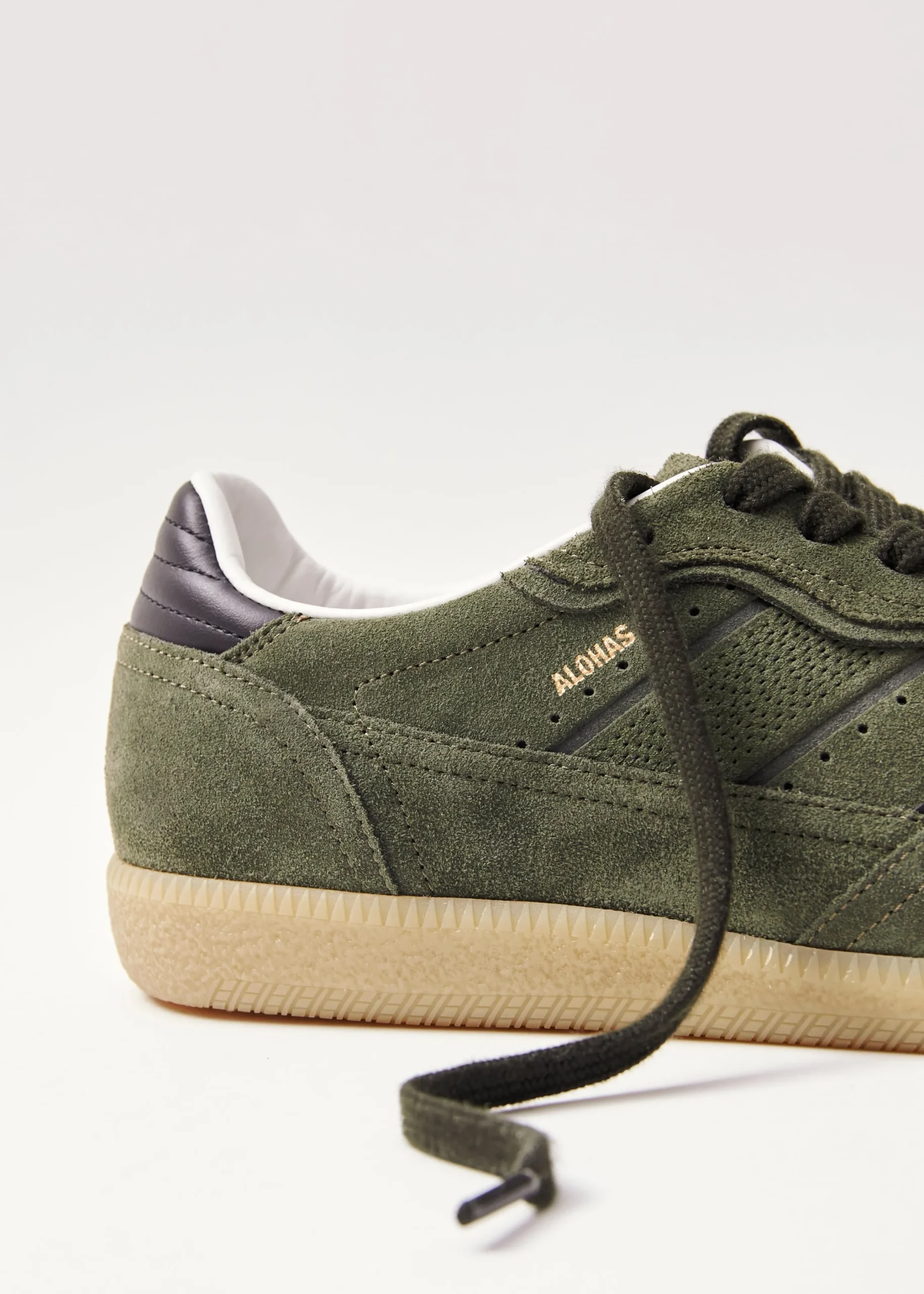 Tb.490 Rife Dusty Olive Leather Sneakers