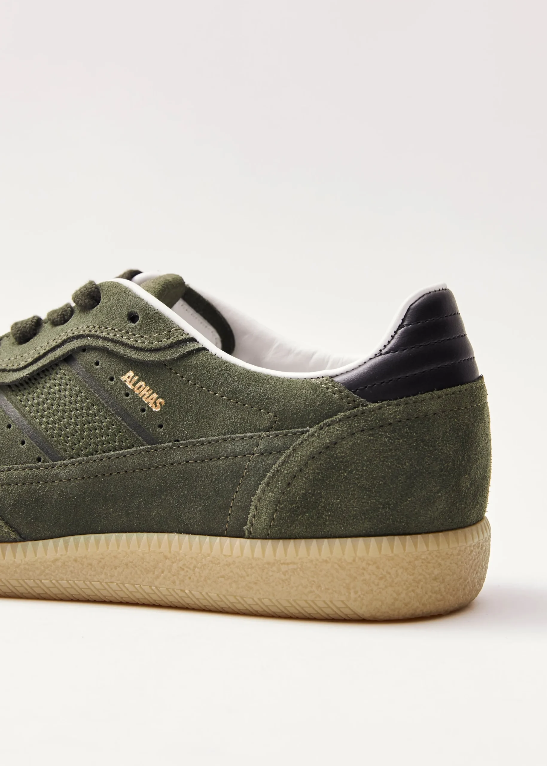 Tb.490 Rife Dusty Olive Leather Sneakers