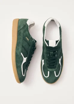 Tb.490 Rife Forest Green Leather Sneakers