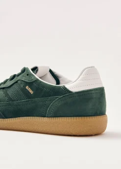 Tb.490 Rife Forest Green Leather Sneakers