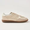 Tb.490 Rife Grain Cream Leather Sneakers