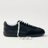 Tb.490 Rife Indo Black Leather Sneakers