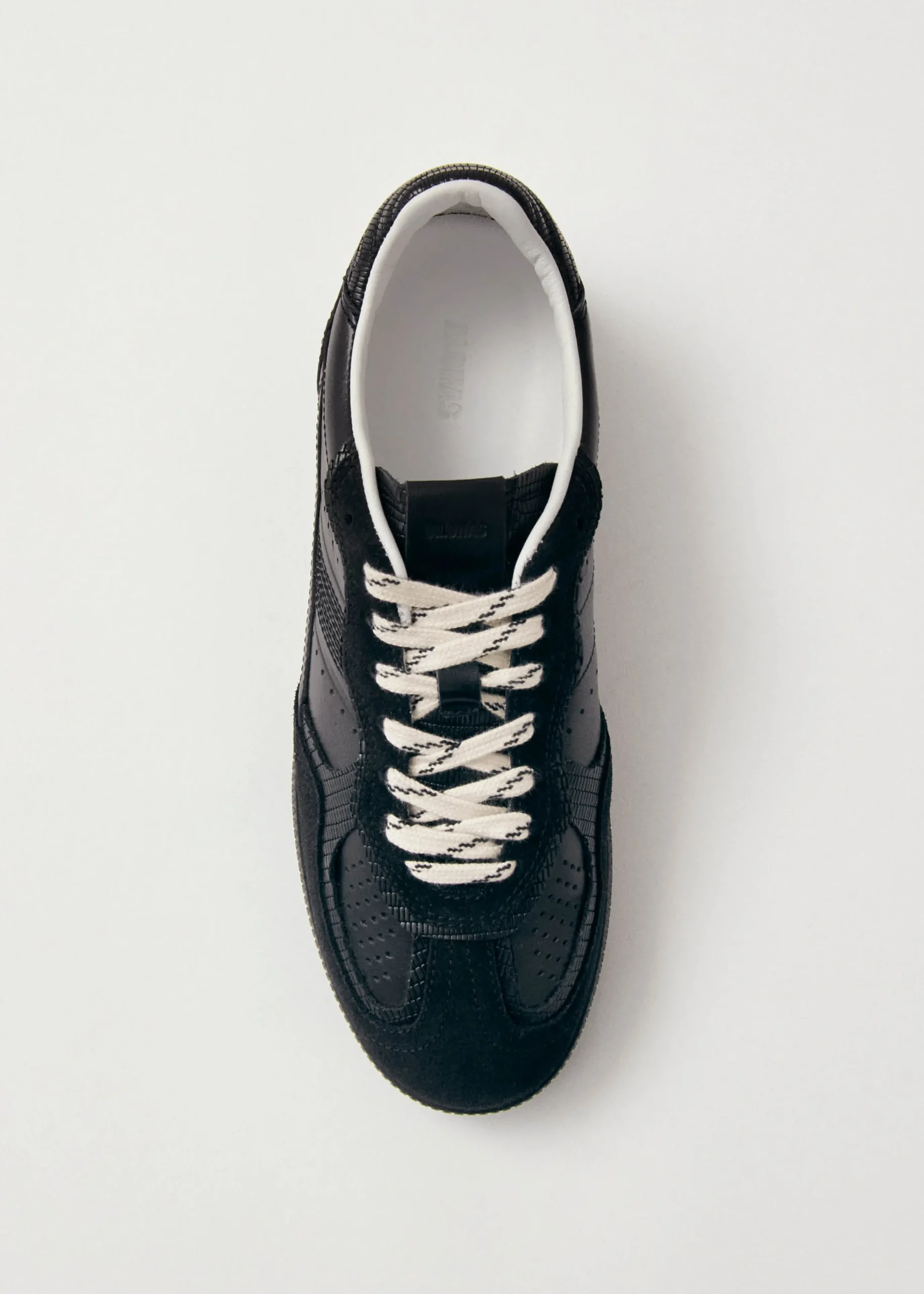 Tb.490 Rife Indo Black Leather Sneakers