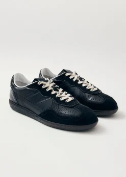 Tb.490 Rife Indo Black Leather Sneakers