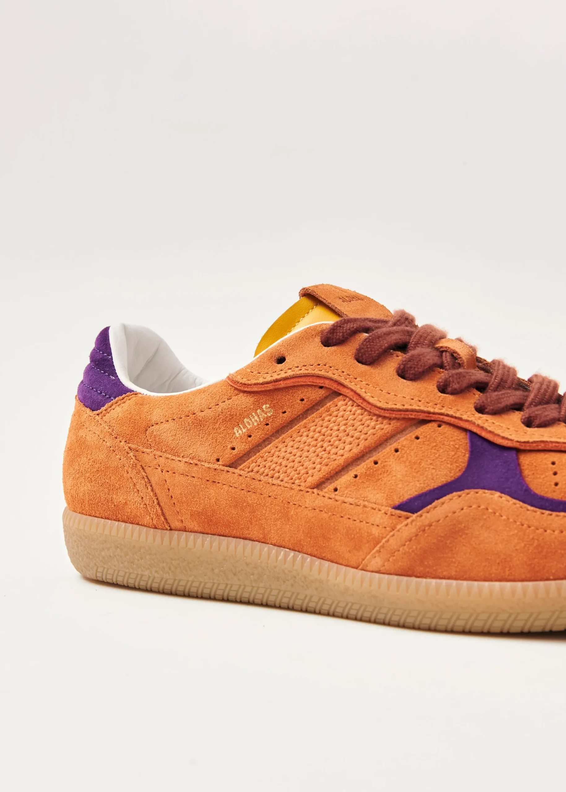 Tb.490 Rife Orange Leather Sneakers