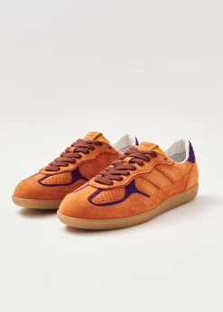 Tb.490 Rife Orange Leather Sneakers