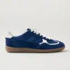 Tb.490 Rife Sheen Blue Leather Sneakers