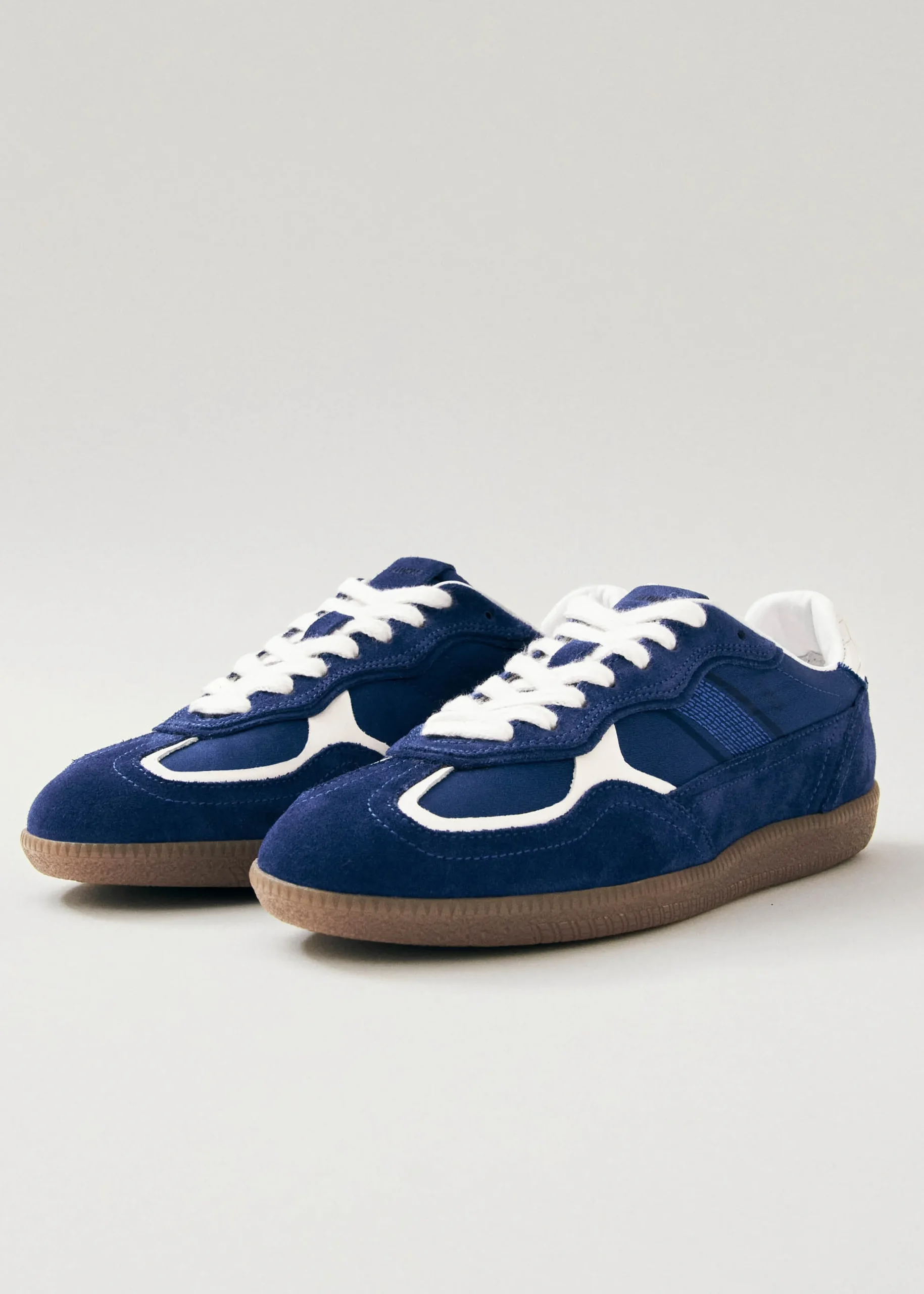Tb.490 Rife Sheen Blue Leather Sneakers