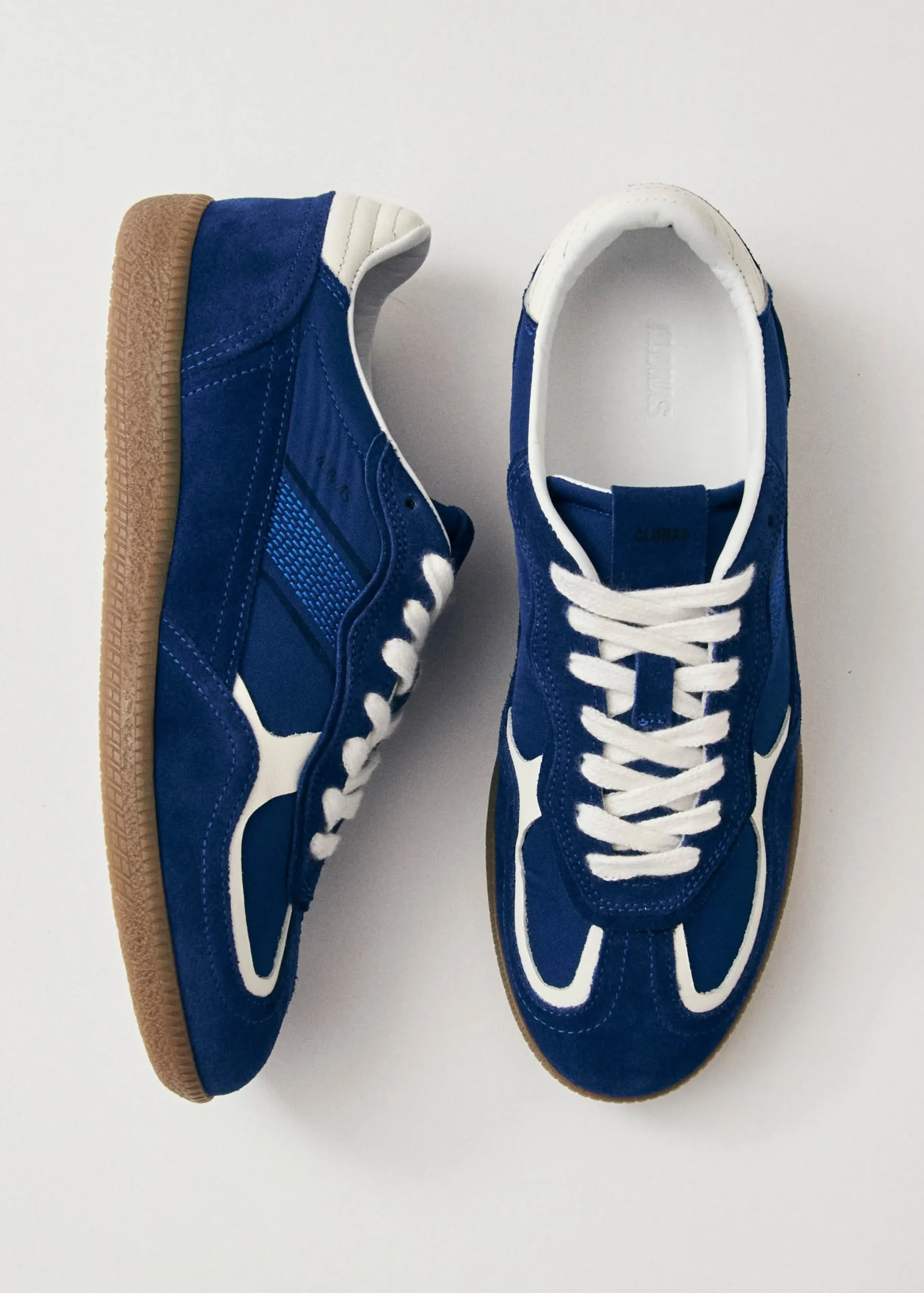 Tb.490 Rife Sheen Blue Leather Sneakers
