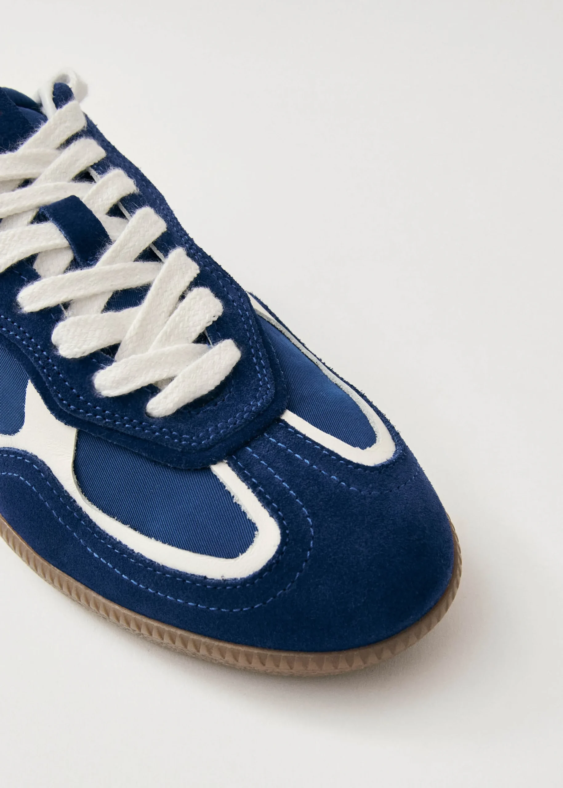 Tb.490 Rife Sheen Blue Leather Sneakers
