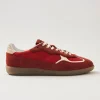 Tb.490 Rife Sheen Red Leather Sneakers