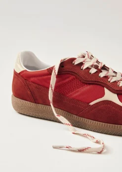 Tb.490 Rife Sheen Red Leather Sneakers