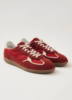 Tb.490 Rife Sheen Red Leather Sneakers