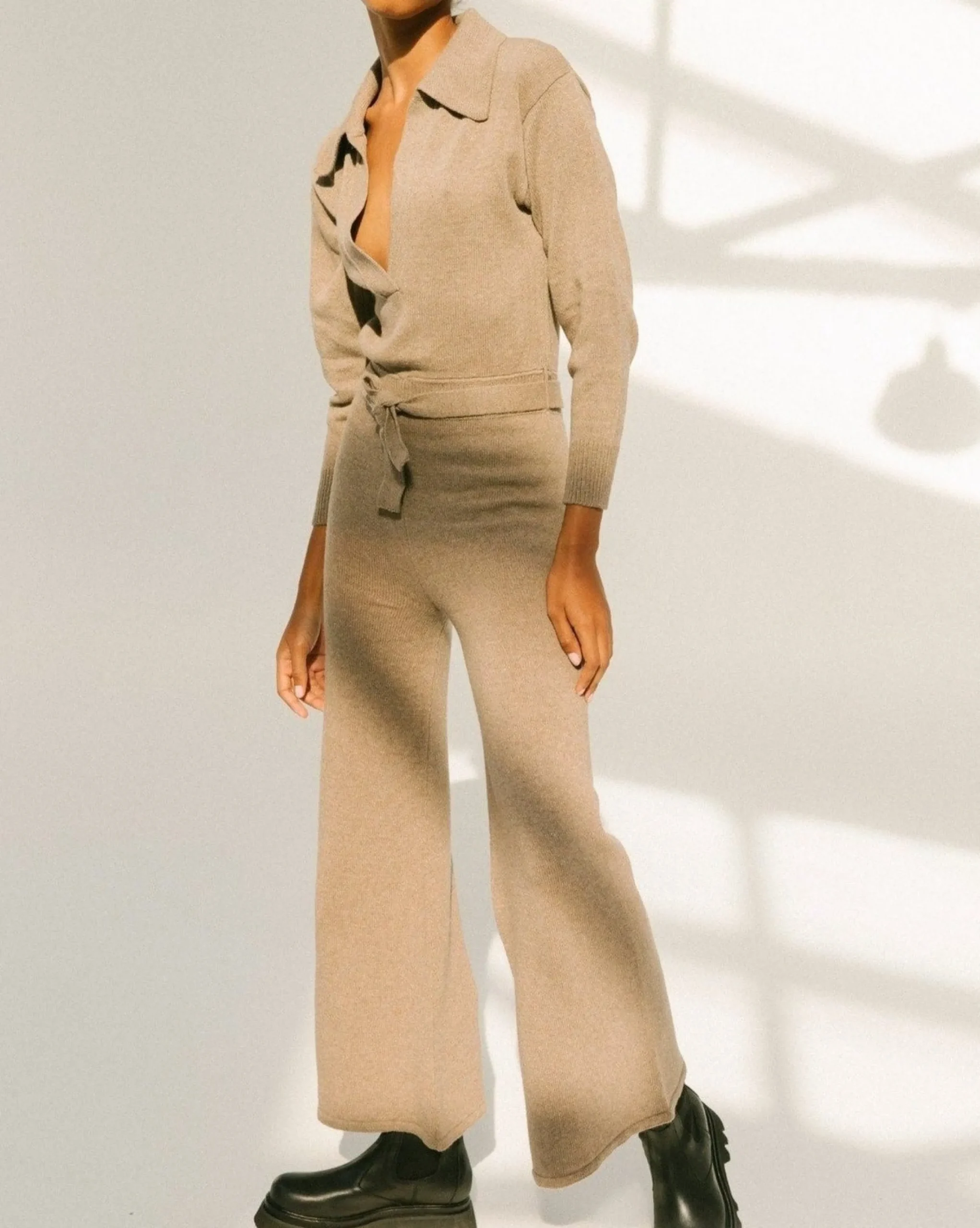 Timeline Jumpsuit Nutmeg