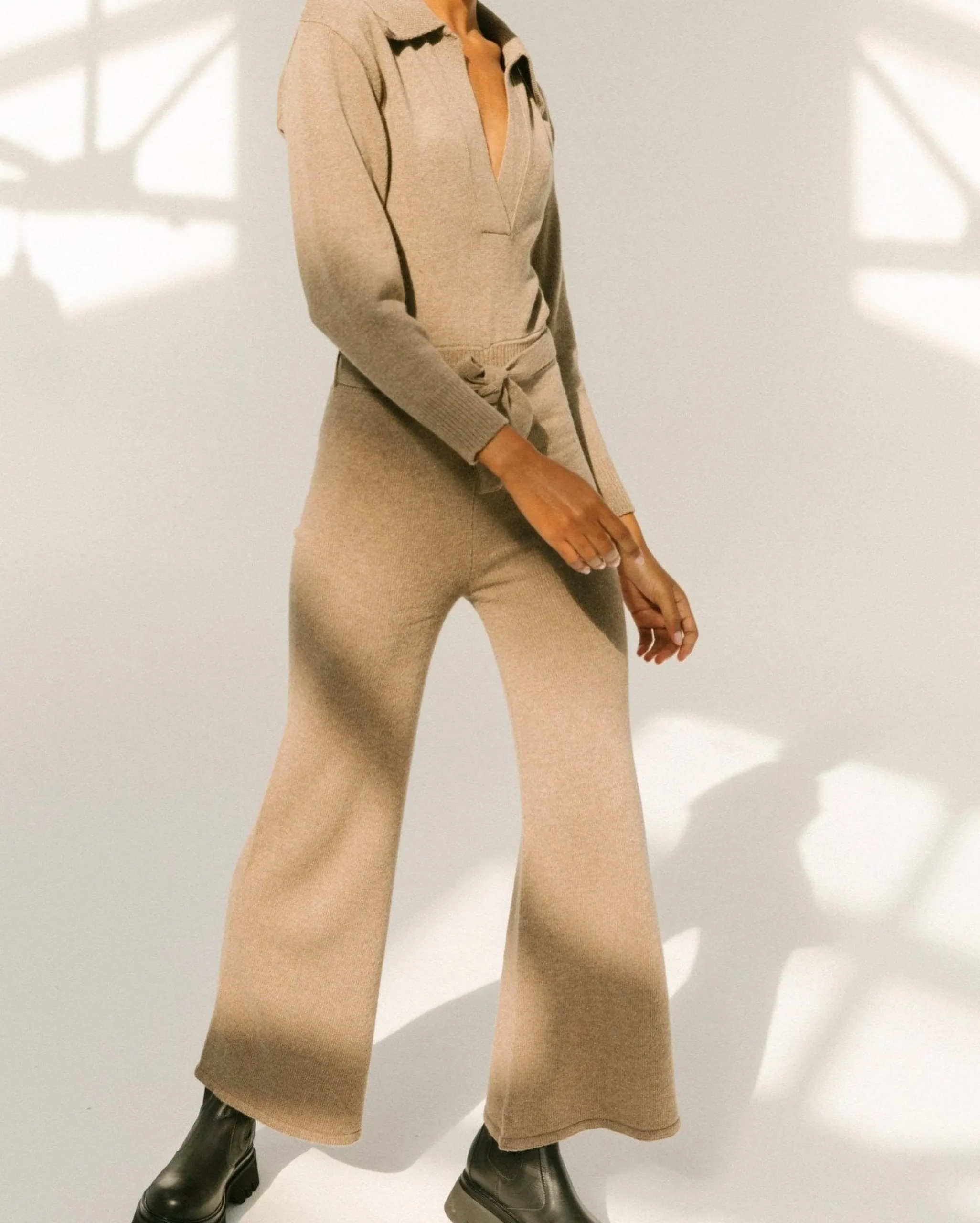 Timeline Jumpsuit Nutmeg